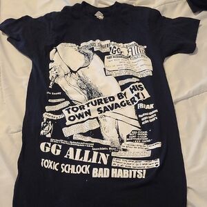 GG Allin Graphic Tee - Black